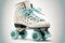 an image of a pair of roller skates on white