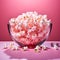 Image of Popcorn in a Glass Dish