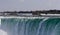 Image of a powerful Niagara waterfall in autumn
