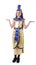 Image of pretty girl posing in Cleopatra costume