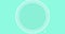 Image of pulsating circle on green background with white dots