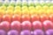 Image Rainbow Background Bokeh. Abstract heavily blurred rainbow background