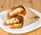 Image of rusks with candied fruit on a plate