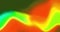 Image of slowly moving bright red, green, yellow and black organic viscous forms