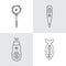 Image thermometer icons