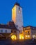 Image of Tower Sfatului is architecture landmark of Sibiu