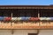 Image of traditional Alpine balcony with flowers