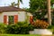 Image of a typical South Florida single family home with garden