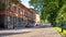 Image of typical street view in Turku, Finland