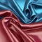 image of variety abstract colored flowing waving textile of silk satin background and texture.