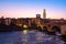 Image of Verona. Pietra bridge on Adige river