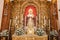 Image of the Virgen de la Esperanza de Triana inside the Capilla de los Marineros (Chapel of the