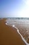 Image of the wild nature of the red sand beach of Chalikounas in Corfu