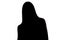 Image of woman\'s silhouette leaning right