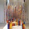 image of Yaacov Agam\\\'s optical 3D colorful sculpture, an interactive and kinetic exploration of perception.