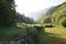 Images of nature, mountain environment in the municipality of Vallepietra, Monti Simbruini Regional Natural Park.