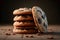 ImageStock An artistic portrayal of cookies in hyper realistic foodgraphy