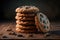 ImageStock An artistic portrayal of cookies in hyper realistic foodgraphy