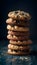 ImageStock An artistic portrayal of cookies in hyper realistic foodgraphy