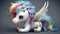 imaginary pegasus doll very cute Generate AI