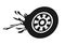 Imaginative wheel speed icon