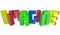 Imagine Dream Toy Blocks Word Letters