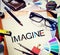 Imagine Imagination Vision Creative Dream Ideas Concept