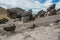 Imata Stone Forest in the peruvian Andes Arequipa Peru