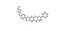 Imatinib molecular structure on white