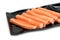 Imitation Crab Stick in plate