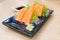 Imitation Crab Stick with wasabi and shoyu sauce