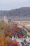 IMJINGAK, KOREA, NOVEMBER 10, 2019: People are strolling over Dokgae Bridge at Imjingak, Republic of Korea