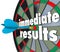 Immediate Results Dart Board Meeting Goal Outcome Now