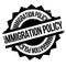 Immigration Policy rubber stamp