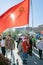 Immortal Regiment March - Old Lady With USSR Flag