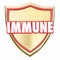 Immune Gold Shield Safe Protection Virus Disease Risk Immunity