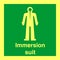 IMO SOLAS IMPA Safety Sign Image - Immersion suit