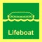 IMO SOLAS IMPA Safety Sign Image - Lifeboat
