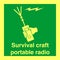 IMO SOLAS IMPA Safety Sign Image - Survival craft portable radio