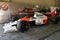 Imola, 27 April 2019: Historic 1990 F1 McLaren MP4-5B ex Ayrton Senna - Gerhard Berger in the box during Minardi Historic Day 2019