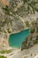 Imotski Blue Lake in Croatia