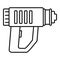 Impact drill icon, outline style