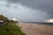 Impending Rain Storm at Deerfield Beach, Florida