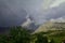 An impending thunderstorm over the Biokovo Mountains