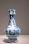 Imperial blue and white porcelain vase