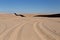 Imperial Dunes by the Mexico border wall