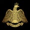 Imperial eagle symbol vector illustration