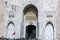 The Imperial Gate Babi-Humayun of Topkaki Palace. Big door waiting for people to enter.