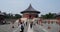 Imperial Vault of Heaven in Temple of Heaven in Beijing China