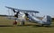 Imperial War Museum. Duxford, Cambridgeshire, UK. 2019 Battle of Britain air show. Gloster gladiator.